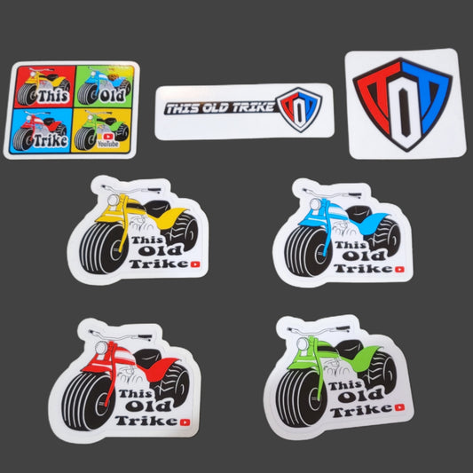 This Old Trike Sticker Pack!